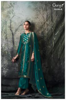 Ganga samci 5285 princess wholesale dress materials hyderabad telangana